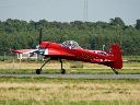 Historisches_Flugzeug-Yak_55-LY-TOY-Landung